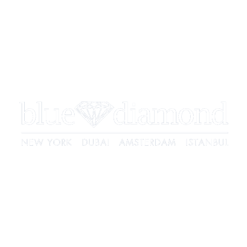 Blue diamond logo dark